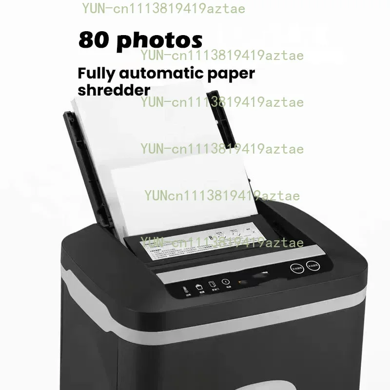 Auto‑Feed Paper Shredder Implement Desktop Office Document Shredding Equipment for Paper‑Document‑Crushing‑Processing‑Tasks
