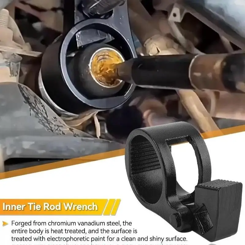 27-42mm Kfz-Innenlenkstangen-Schlüssel, Werkzeug zum Entfernen von Lenkgetriebe und Ritzel für die Reparatur und Wartung von PKW, LKW, Anhängern und Wohnmobilen – Detail 4