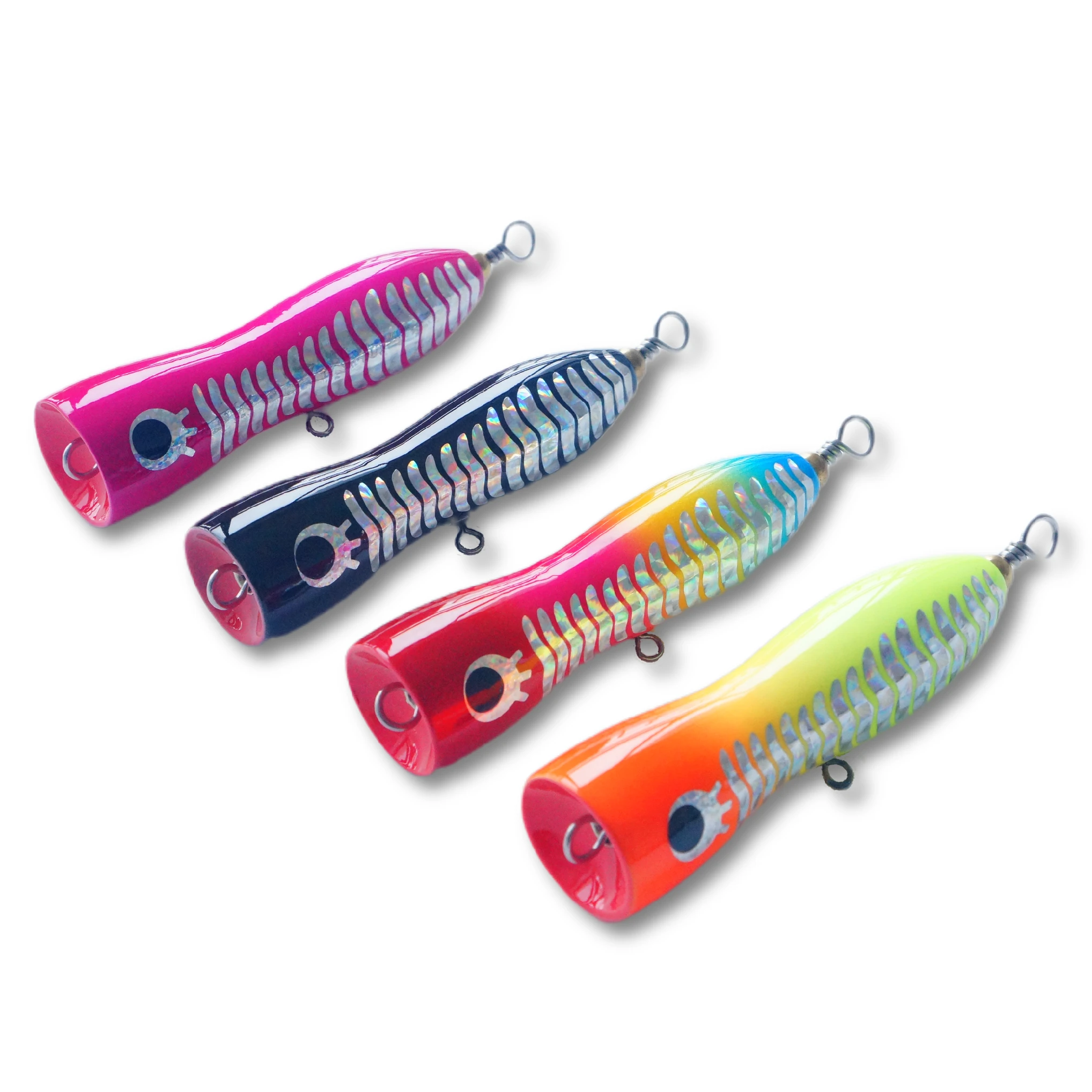 

1Pcs Wooden Popper 10cm 29.5g Topwater Fishing Lure Blowups Pike Baits Hard Bait Fishing Tackle Crankbait