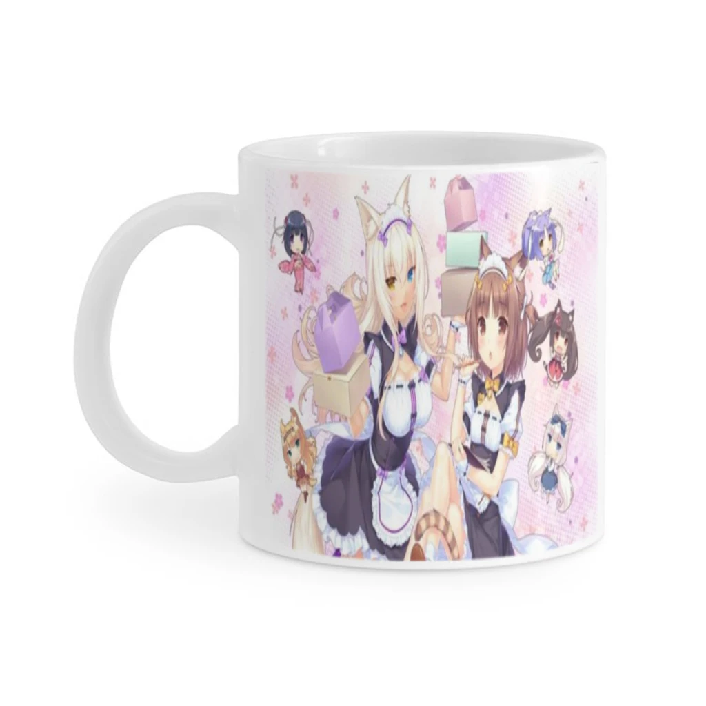 

Anime Nekoparas Kawaii Cute Ceramics Coffee Mugs Tea Cup Milk Cups Gifts Drinkware Coffeeware