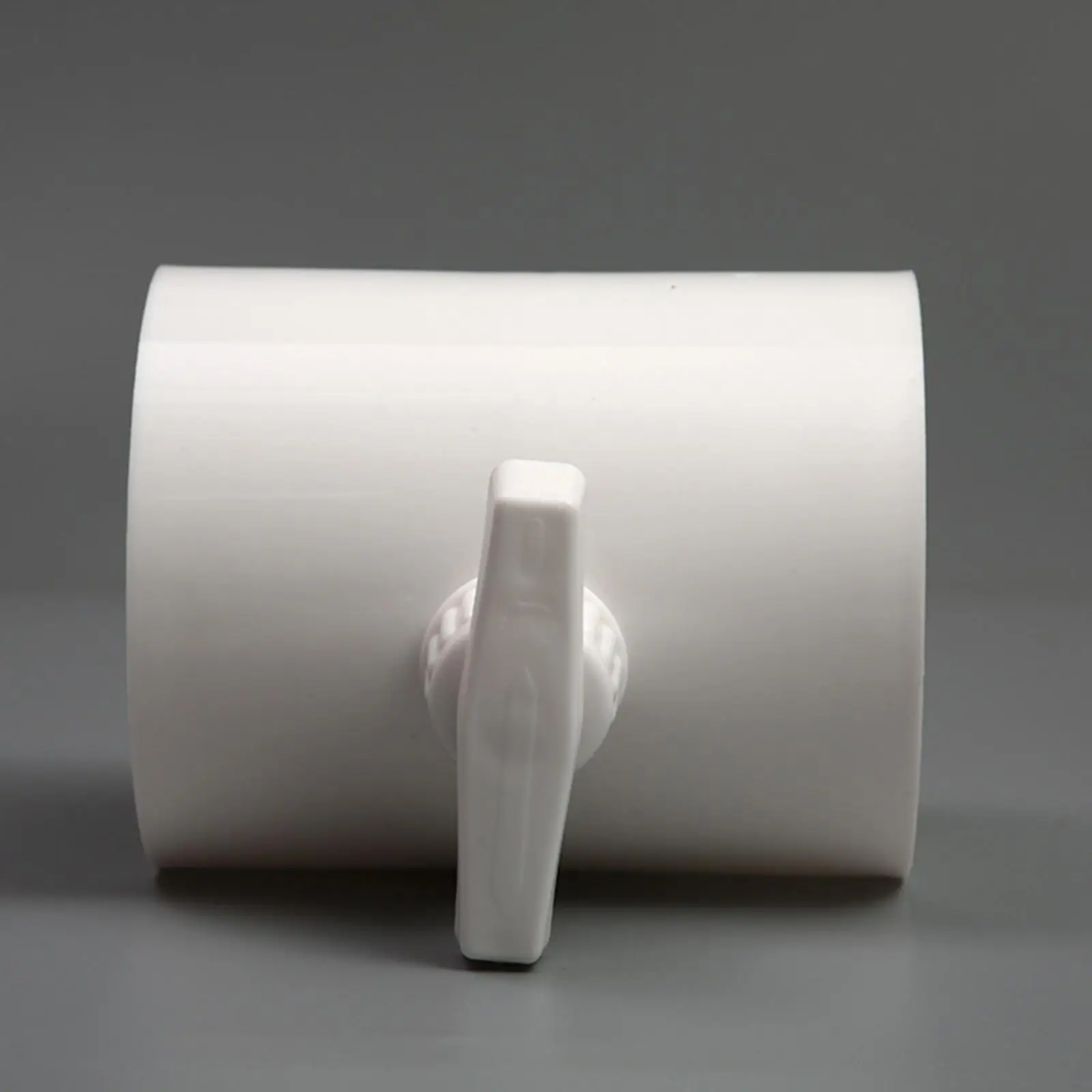 Round PVC Regulating Valve Duct Volume Damper Manual Backdraft Damper for Air Balancing System Sturdy Easy Install Use