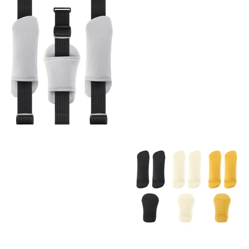 

3 шт., простая установка, подплечники для автомобильных сидений, защита для промежности, подушка для коляски