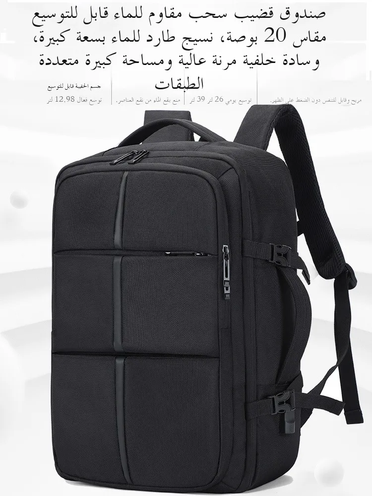Mochila de viaje de negocios para hombre, expandible, resistente al agua, an capacidad, multifuncional, para ordenador port...