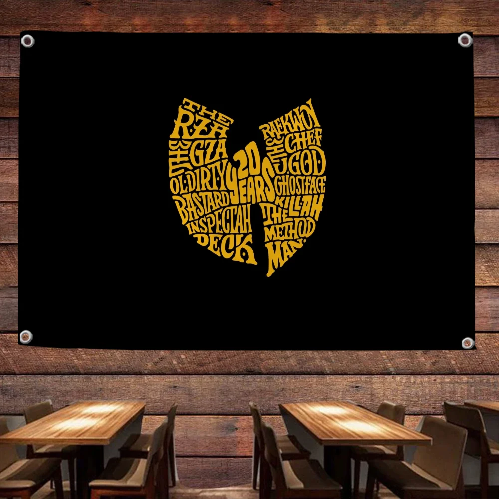 Workshop Flags and Banners Wu T-Tang Clan Home Decor Pride Flag to Hang Penetration Advertising Home & Garden Cute Room Decor