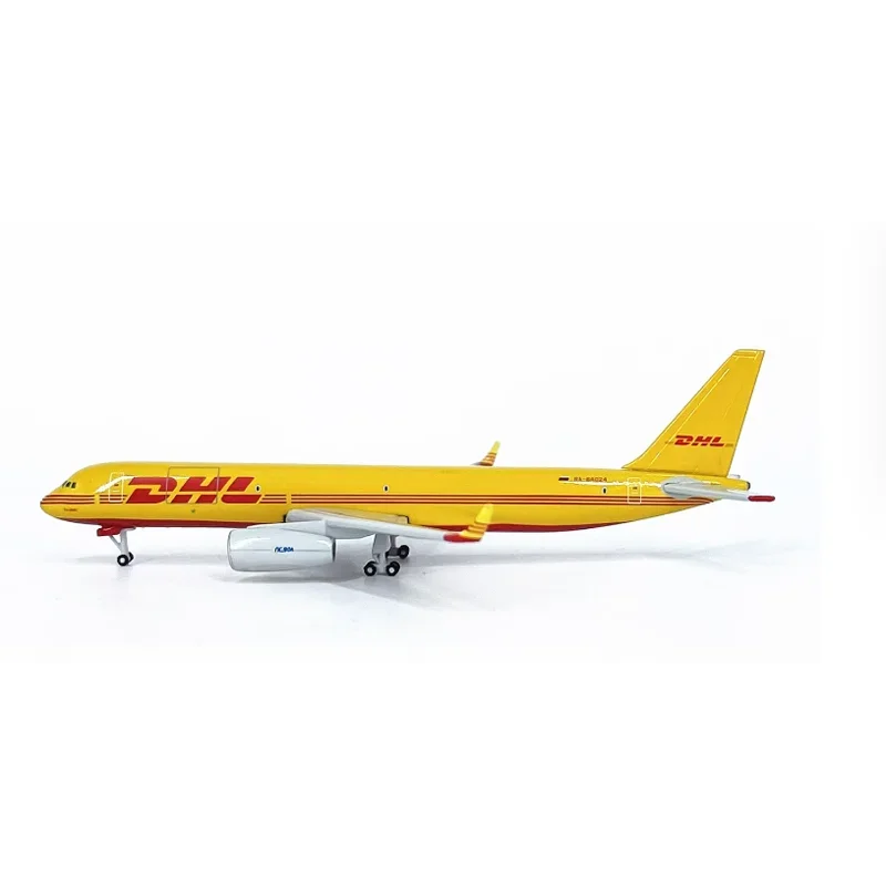 Diecast Scale 1:500  DHL TU-204C RA-64024  Static Alloy Aircraft Model Metal Airplane Decoration Gift Collection Display