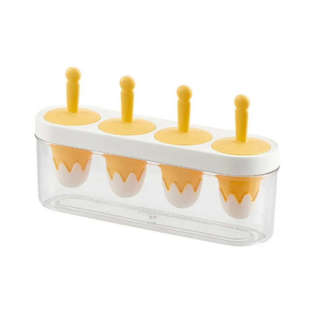 

Silicone Popsicle Molds 6-Cavity Food Grade Ice Cream Maker DIY Tool for Homemade Snacks Gift Popsicle Molds