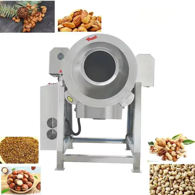 New Automatic Energy-Saving Drum Roaster Electromagnetic Pepper Electric Heating