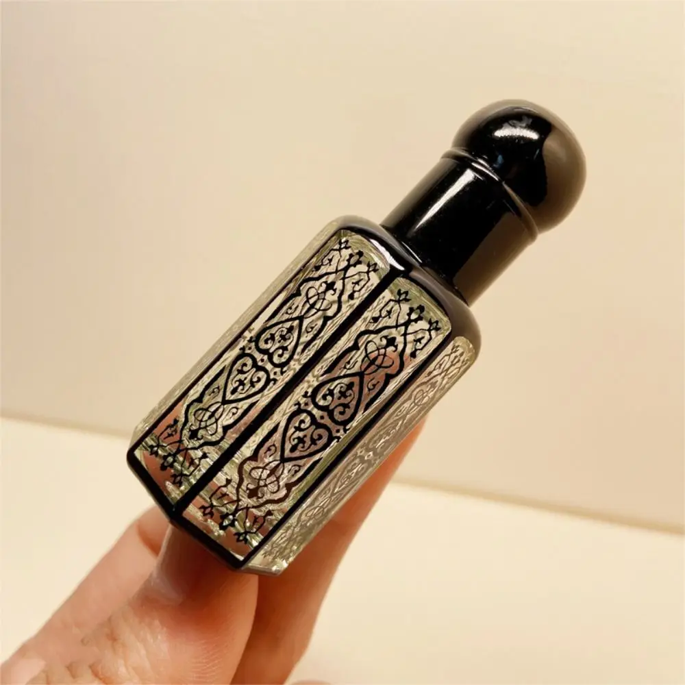 3/6/12ML Perfume Bottles Portable Mini Dropper Bottles Refillable Essential Oils Bottles Vintage Bronzing Liquid Containers