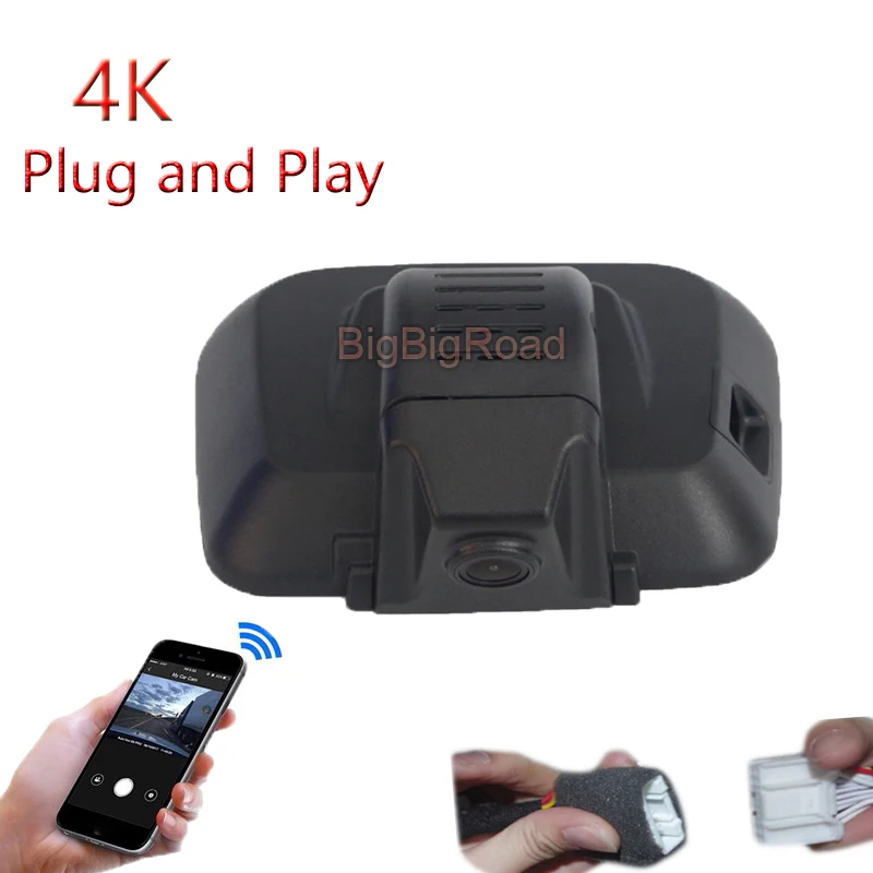 4K Plug And Play For Haval Great Wall H6 2021 2022 3rd Genernation 1.5T PLUS Jolion 2021 Car Wifi DVR Video Recorder Dash Camera