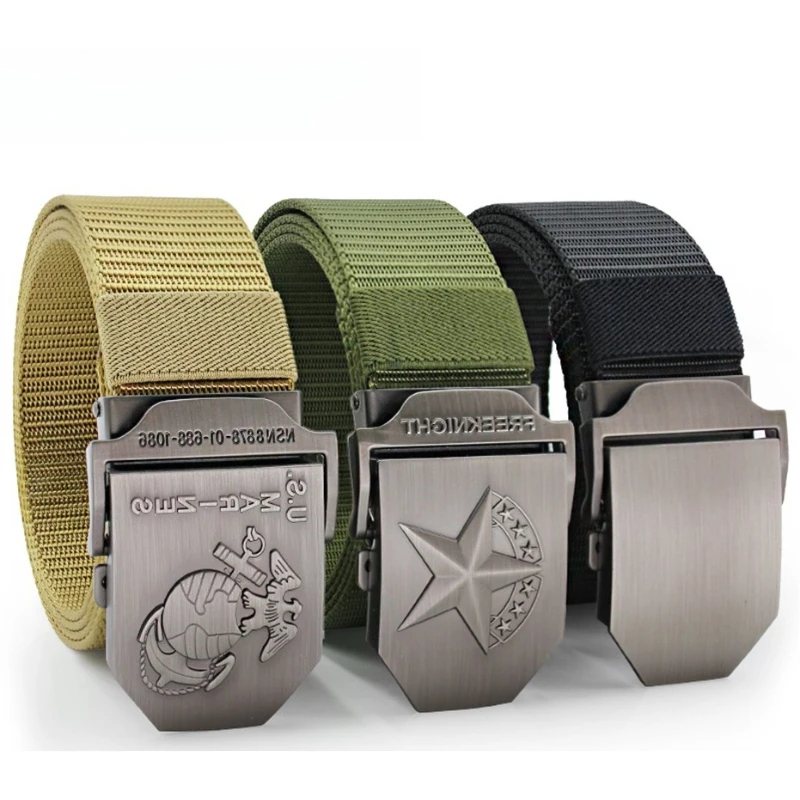 

3.8cm multifunctional waistband nylon belt canvas braided lazy belt boys pants belt waist