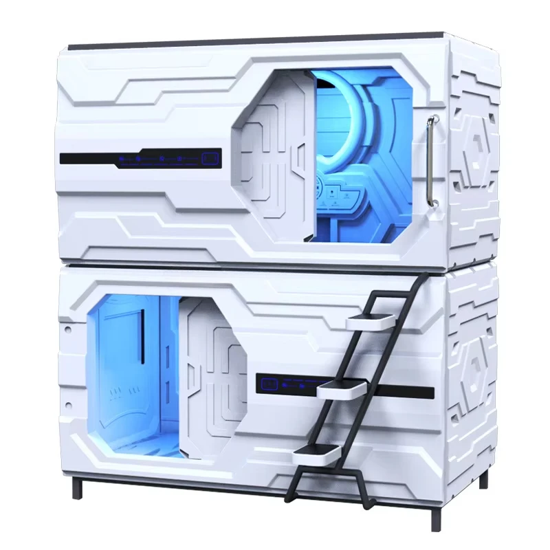 New ABS fireproof and soundproof sleeping cabin Capsule hotel bed sleeping cabin