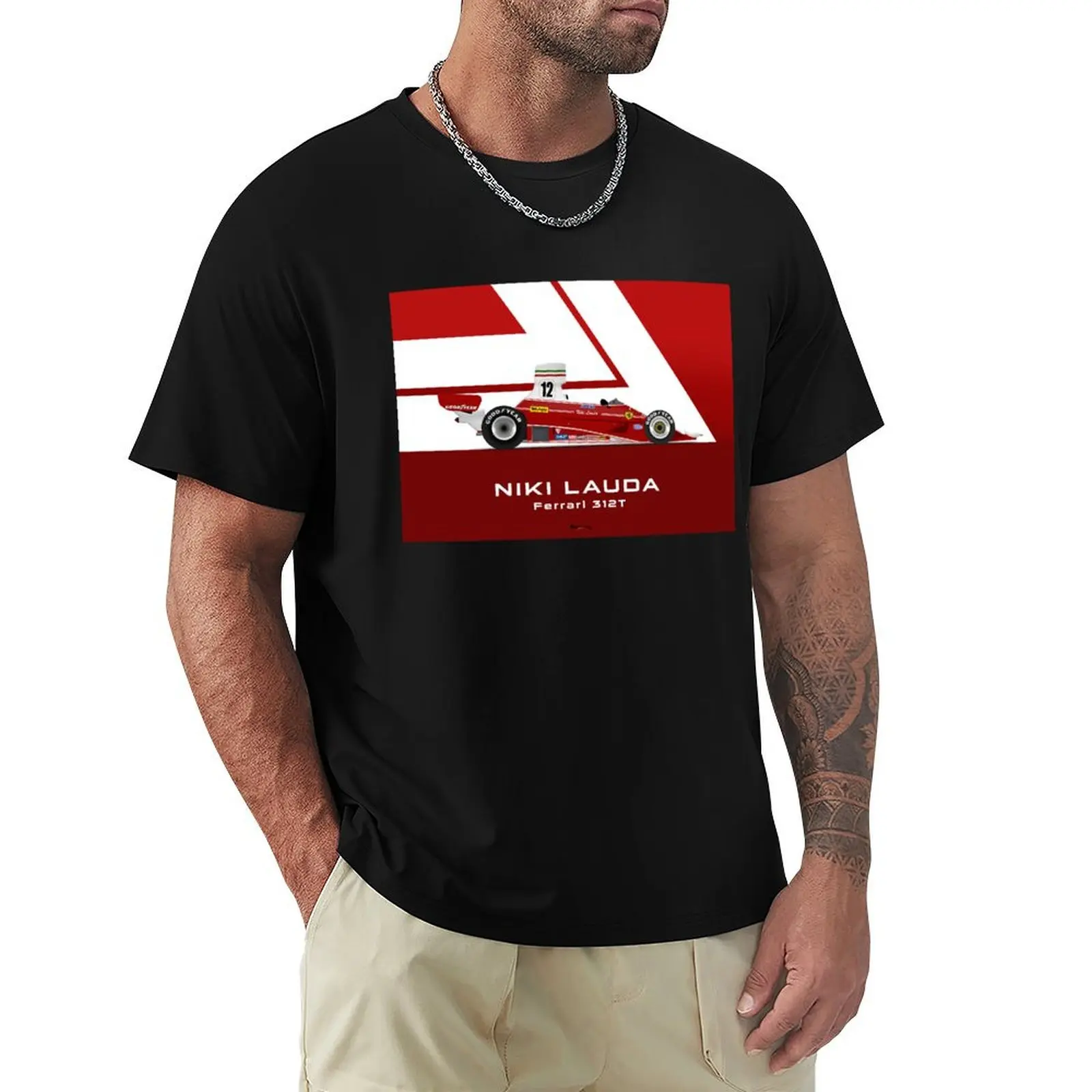 Niki Lauda - 312T T-Shirt Fitness Quick Dry Short Sleeve Top