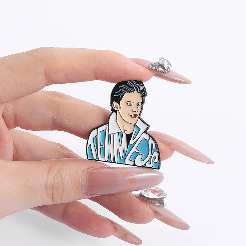 Cartoon Anime Character Boys Enamel Pin Custom Anime Movies Role Metal Brooch Lapel Backpack Badge Jewelry Gift for Friends Kids