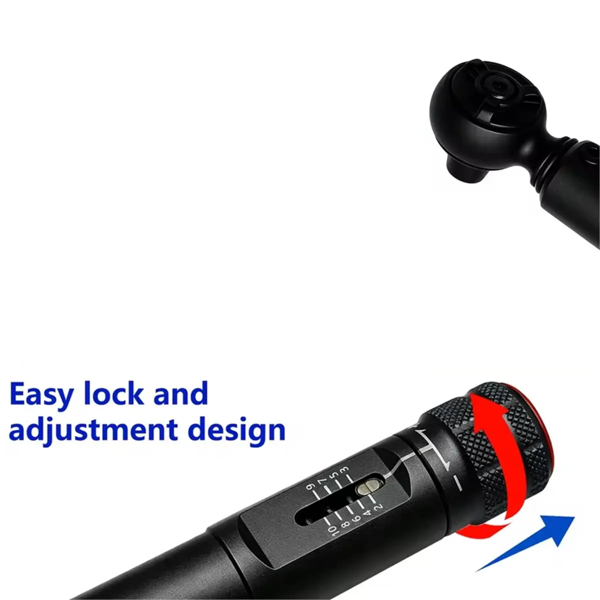 Preset Torque Wrench for Bike Repair - Bidirectional Adjustment, Click-Type Manual Tool with Indicator