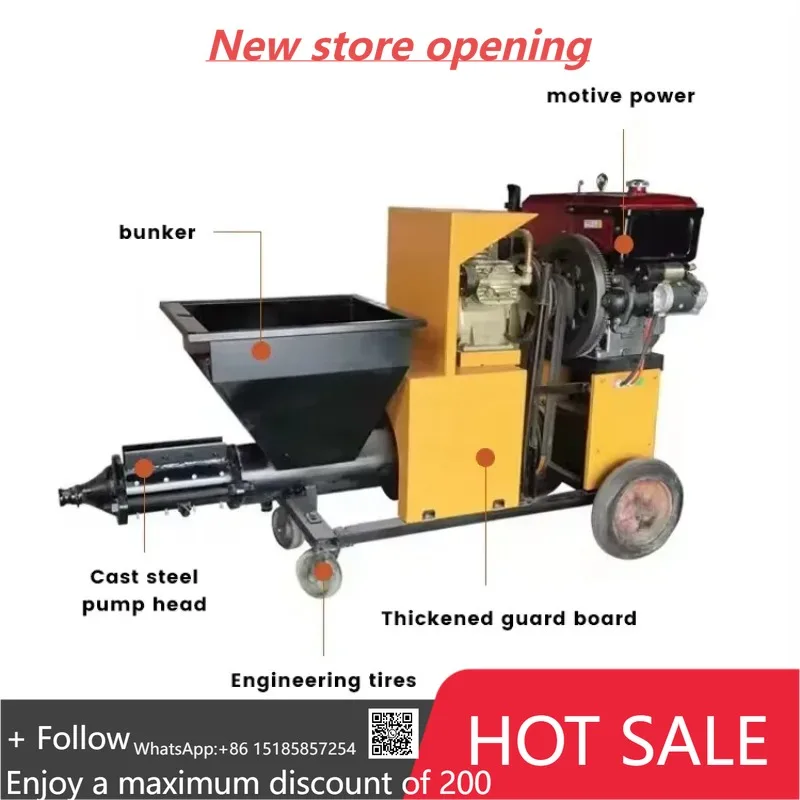 

concrete mortar machine automatic mortar gypsum wall plaster machine mortar spray machines