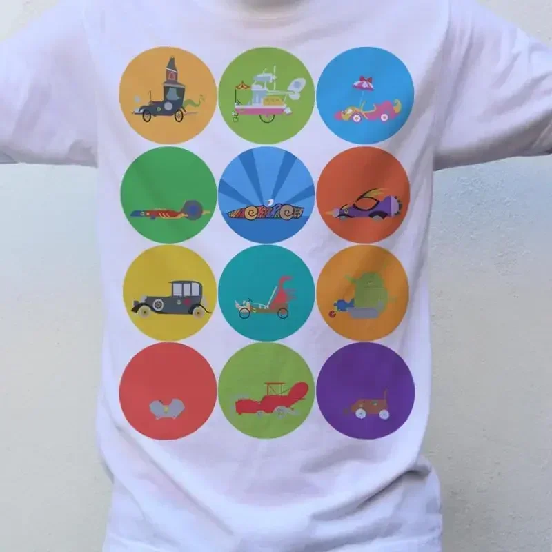 The Great Race T shirt Artwork Wacky Races