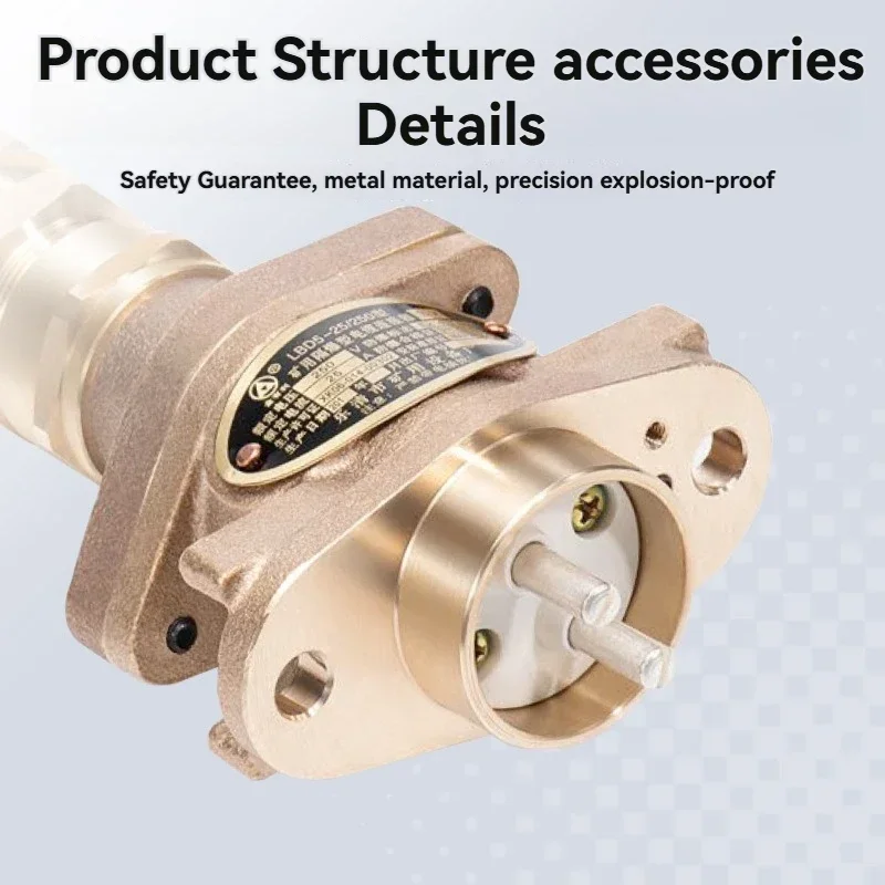 

Самый продаваемый LBD5-25/250 Взрывозащищенный медный и женский парный взрывозащищенный кабельный разъем для шахты взрывозащищенный