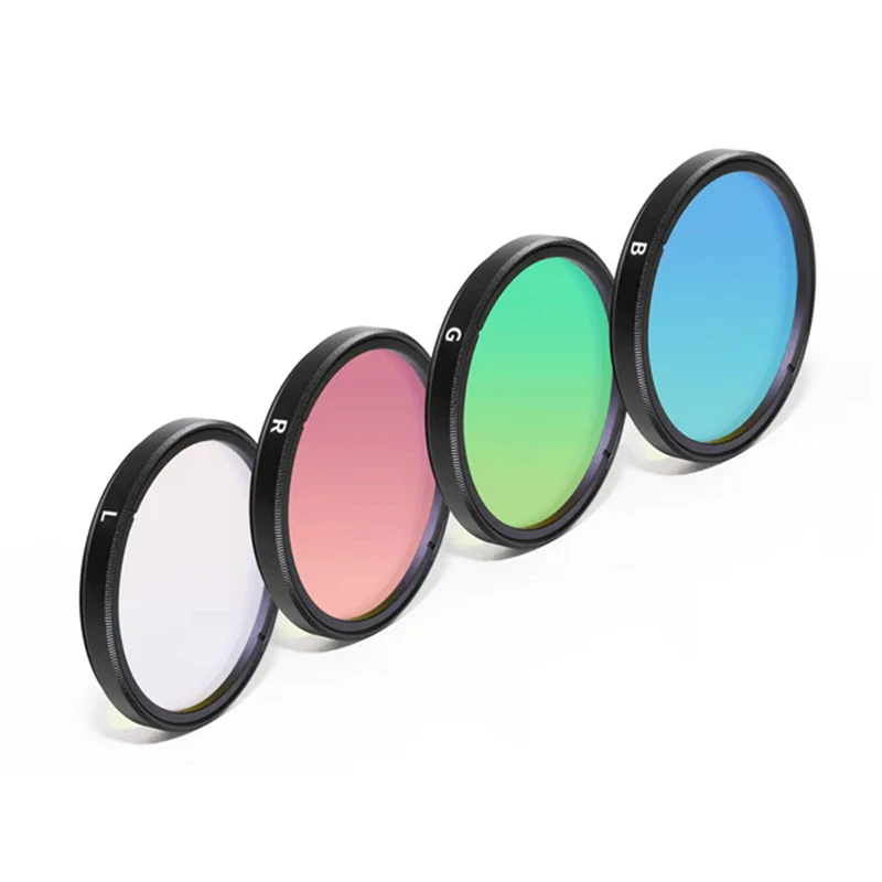 ToupTek 2 Inch LRGB Filter Set for Astrophotography Deep Space Photography Filter and Planetary CCD Imaging