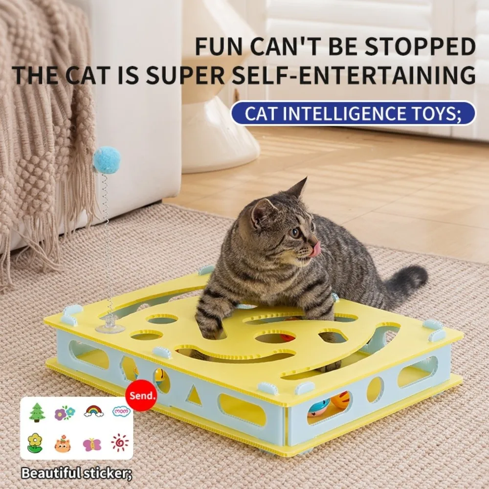 

Durable with Ball Cat Scratching Posts Felt DIY Cat Exercise Toy Compact Size Pet Entertainment Supplies Kitten