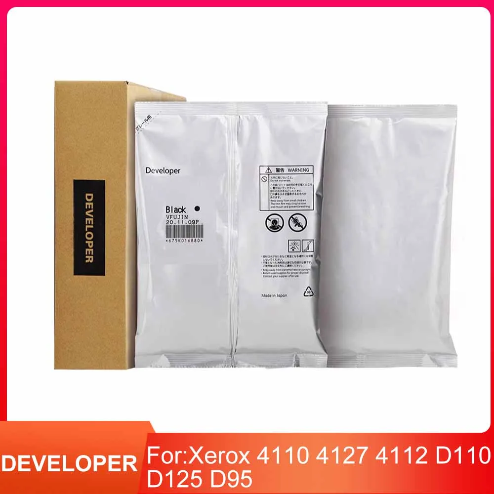 

675K16880 Original DEVELOPER for Xerox D95 carrier 150 0000 pages 710g 4110 4127 4112 D110 D125 iron powder developer 900