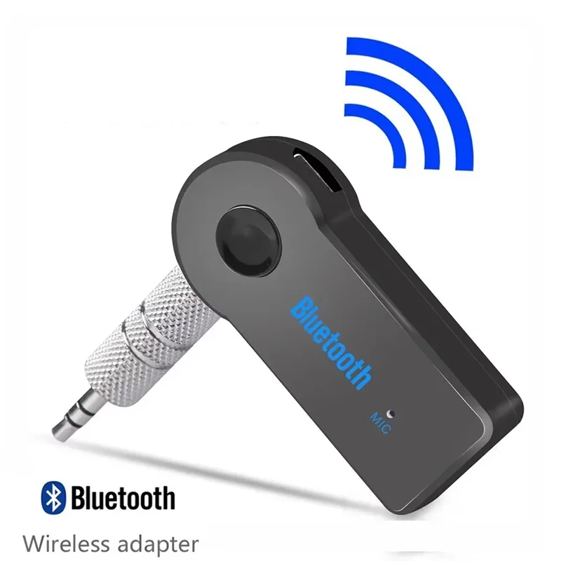 Wireless Bluetooth AUX Car Bluetooth 5.0 Receiver,3.5mm Socket Adapter,Audio Converter Mobile Phone Hands-Free Stereo