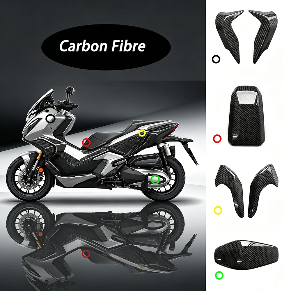 Motorrad-Carbonfaser-Außenverkleidungssatz Passend für Honda ADV 350 2025-2026 Adv350