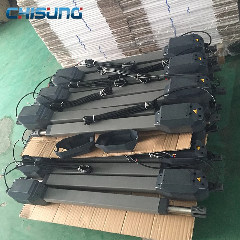 Powerful Automatic Dual Swing Gate Opener AC Motor Modern Nordic Frost Wind Resistance For Villas For Automatic Gate Opener