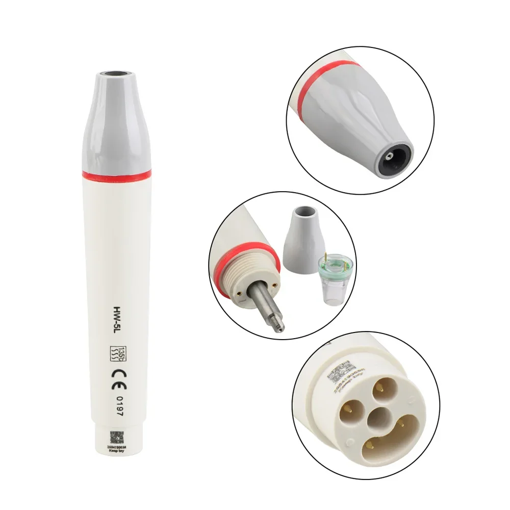 den tal Ultrasonic Scaler Handpiece with LED Woodpecker HW-5L Whitening Ultrasound Scaling Cleaning Tools