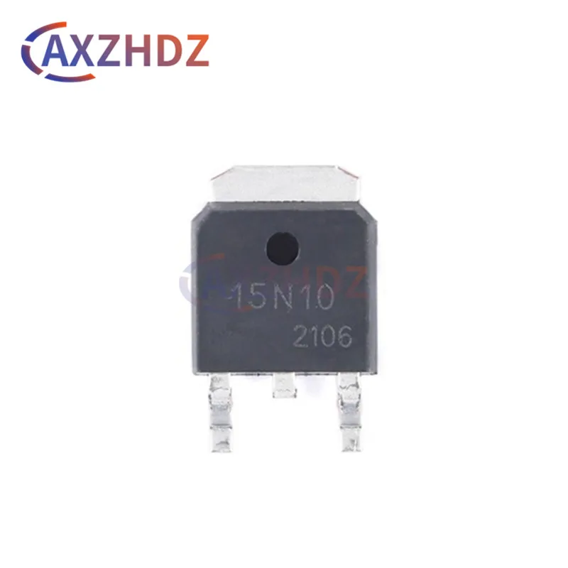 10PCS 15N10 TO-252 DPAK 15A 100V N-Channel Enhancement Mode Power MOSFET SMD Transistor ME15N10-G AP15N10D