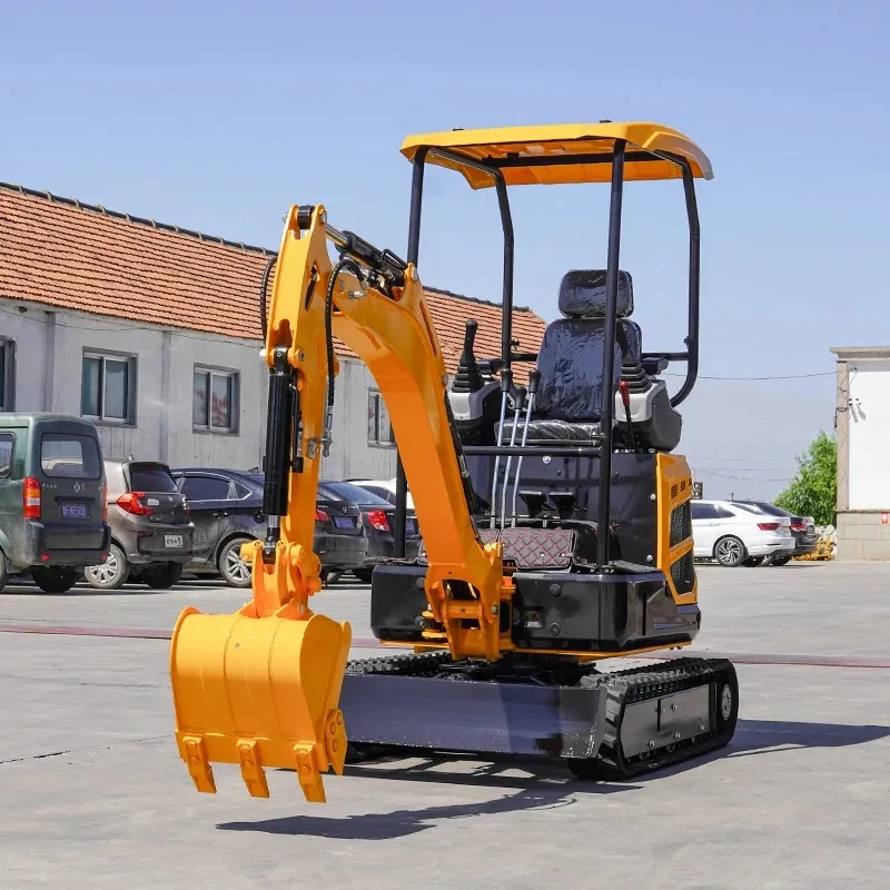 Hochwertiger Raupen-Minibagger-Rasenmäher im originellen Design