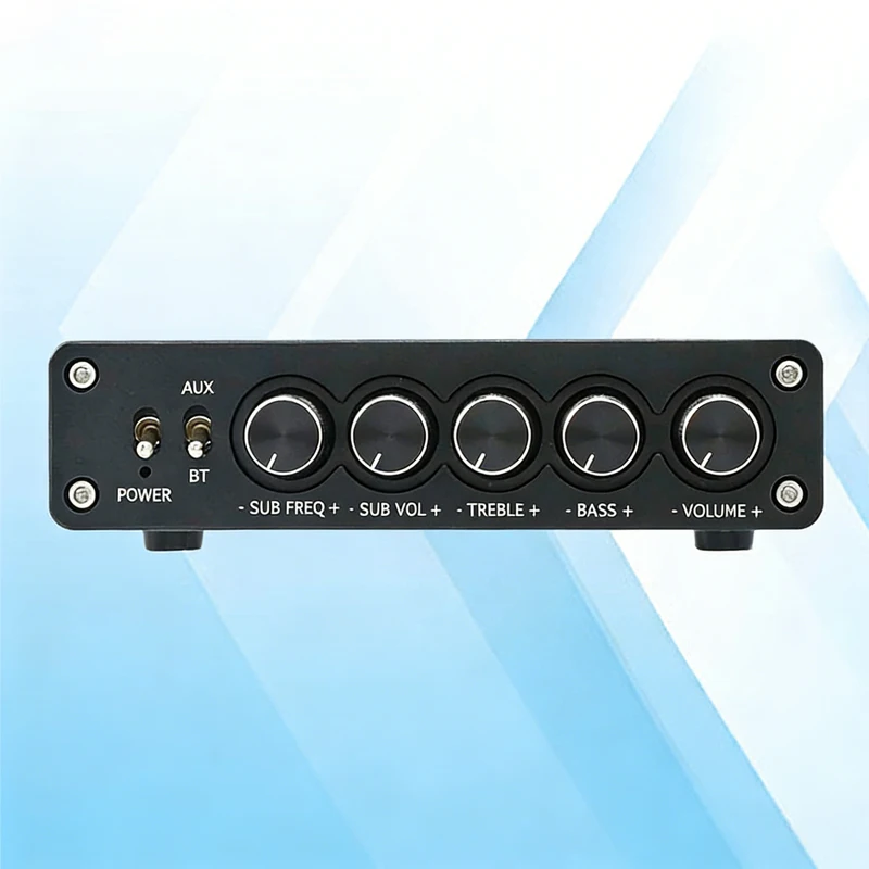 YJCO Hochleistungsverstärker TPA3116 50W*2+100W 2.1 Kanal Bluetooth 5.0 5.1 HiFi Digital Audiophiler Subwoofer-Verstärker D210B – Detail 2