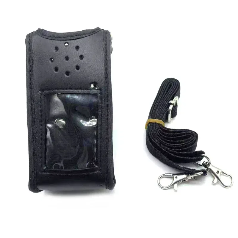 Banggood Soft Leather Carrying Case Protective Cover Holder For Baofeng UV9R UV-9R PLUS UV-XR GT-3WP BF-9700 BF-A58 UV-5R Radio