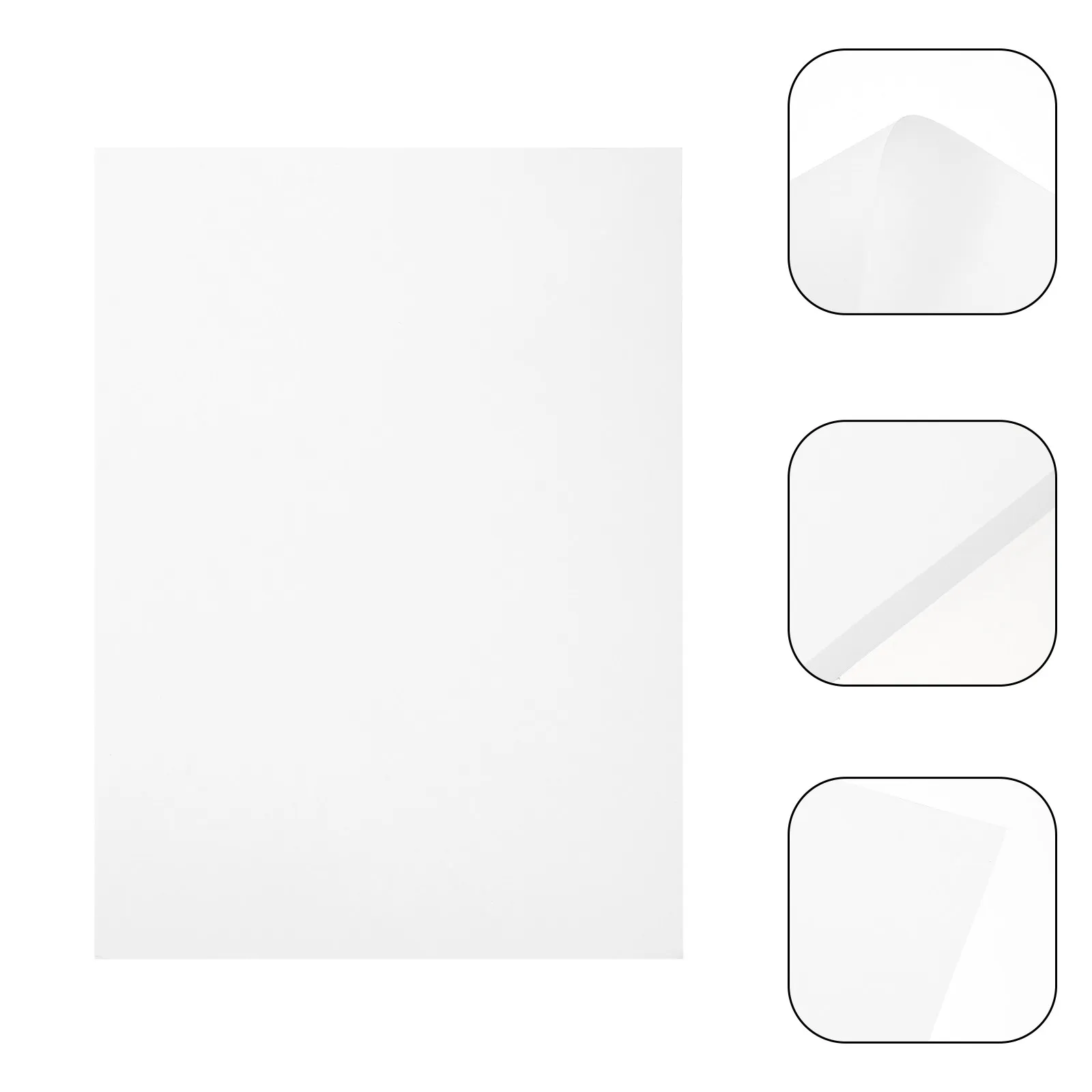 

100 Sheets A4 Thick Printer Paper Premium Smooth Surface Tear Resistant Blank Paper for Printing Writing Drawing Crafting Office