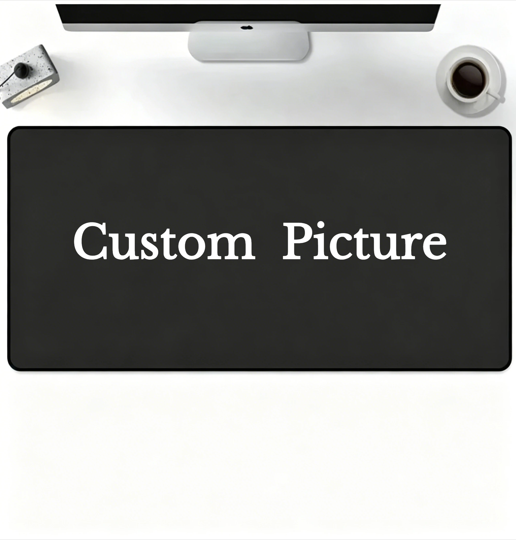 Personalized  Desk Mat, Extended Gaming Mouse Pad, Non-slip Base for Laptop and Keyboard