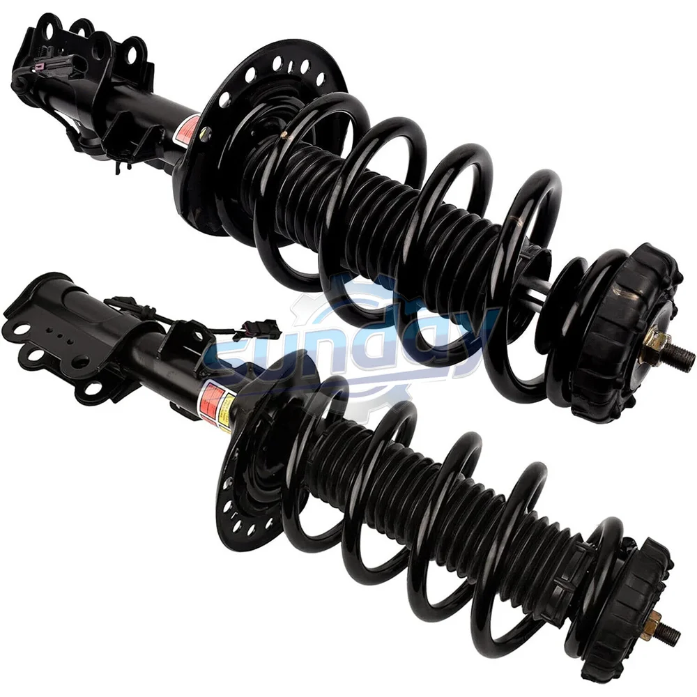 2pcs Front Shock Absorber Suspension Spring Strut Assembly W/ Electric 22793799 22993799 20953564 for Cadillac SRX 2010-2016