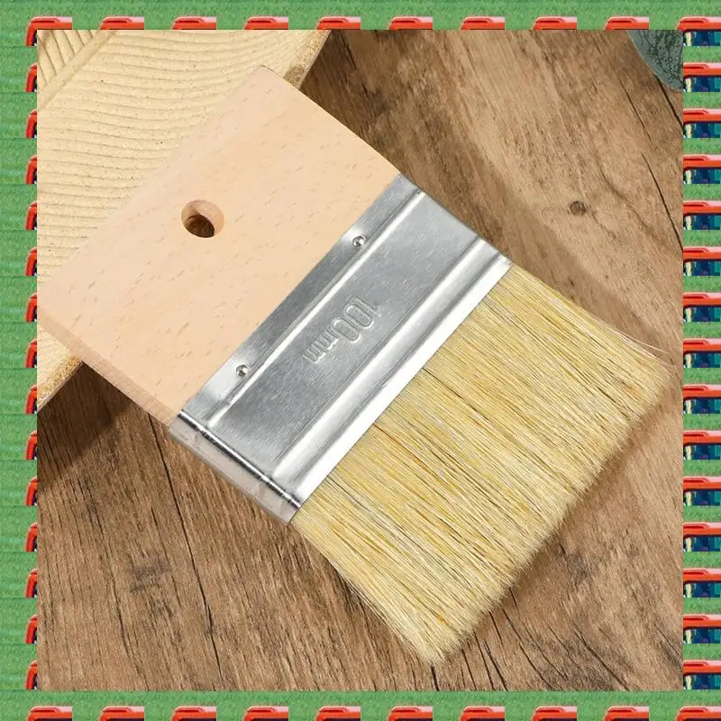 

ABMO Brush Home Decor 5 Inch Acrylic Blending Paintbrushes Tools Resin Paintbrushsets For Waxing Oil Furniture DIY Art Crafts