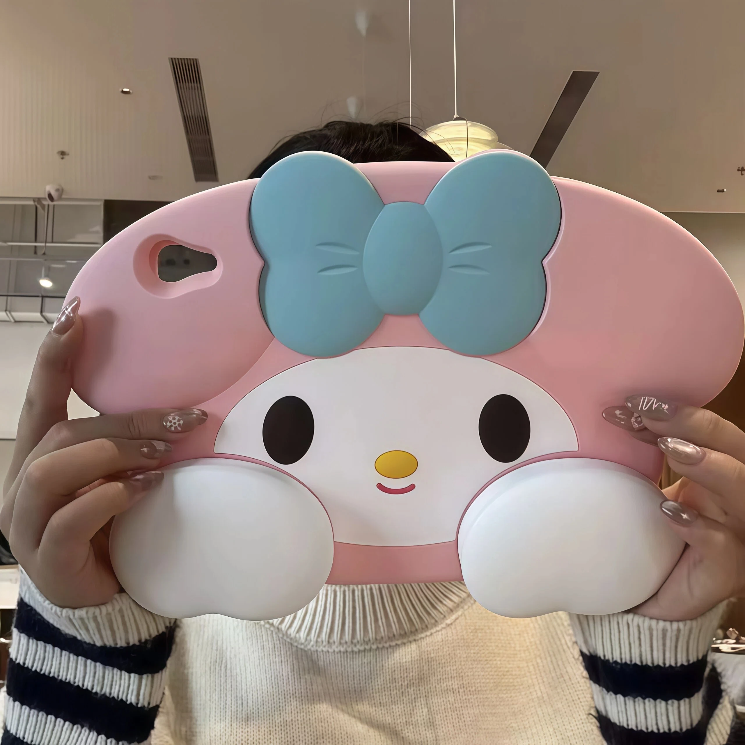 

Чехол для iPad с мультяшным дизайном и подставкой Melody для iPad Pro 2025 2024 11 дюймов, чехол для iPad 10-го поколения 10.9 дюймов, 10.2 дюйма, 9.7 дюйма, Mini 6 7, силиконовый чехол