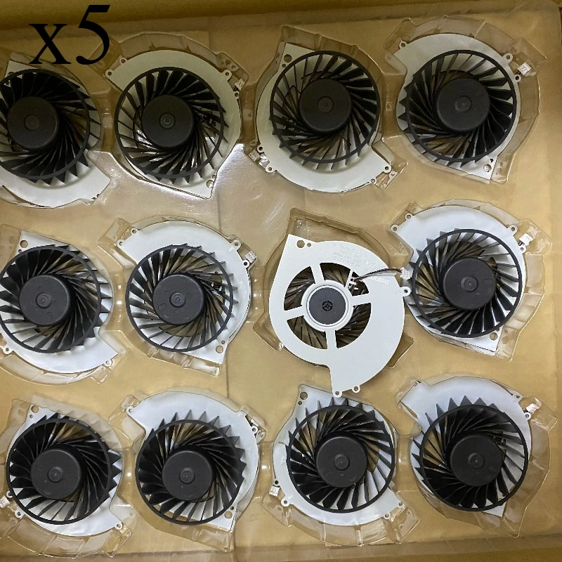 

5pcs/lot Brand New Cooling Fan For PS4 1000 1100 1200 Cooling Fan Cooler Repair Parts For PS4 Pro Slim 2000 Console
