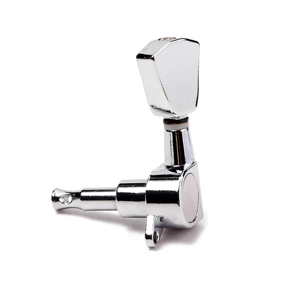 

Chrome Guitar Tuning Pegs 3L3R Machine Heads For Steel String Electric Acoustic Banjo Accessories Tuner Peg