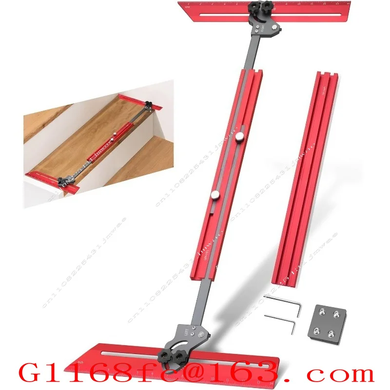 Aluminum Alloy Stair Measuring Ruler Stair Formwork Tool
