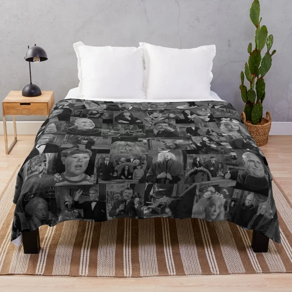 

Addams Family Throw Blanket Thermal Fashion Sofas christmas gifts Softest Blankets