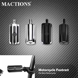 Motorcycle Foot Pegs Male Mount Front Rear Footrest Pedal Universal For Harley Sportster XL 883 Touring Road King Softail Dyna