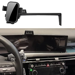 Car Mobile Phone Holder for Hyundai Tucson 2024 2025 2026 NX4 GPS Bracket Navigation Stand Auto Accessories