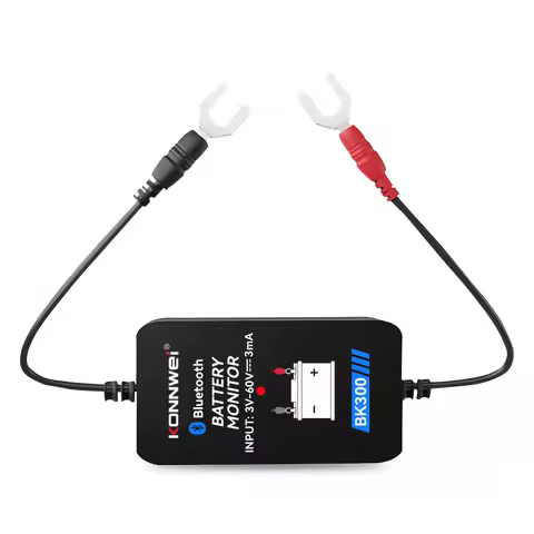 KONNWEI BK300 12V Battery Monitor Wireless for BT5.0 Car Battery Health APP Monitoring Battery Tester Tools For Android IOS