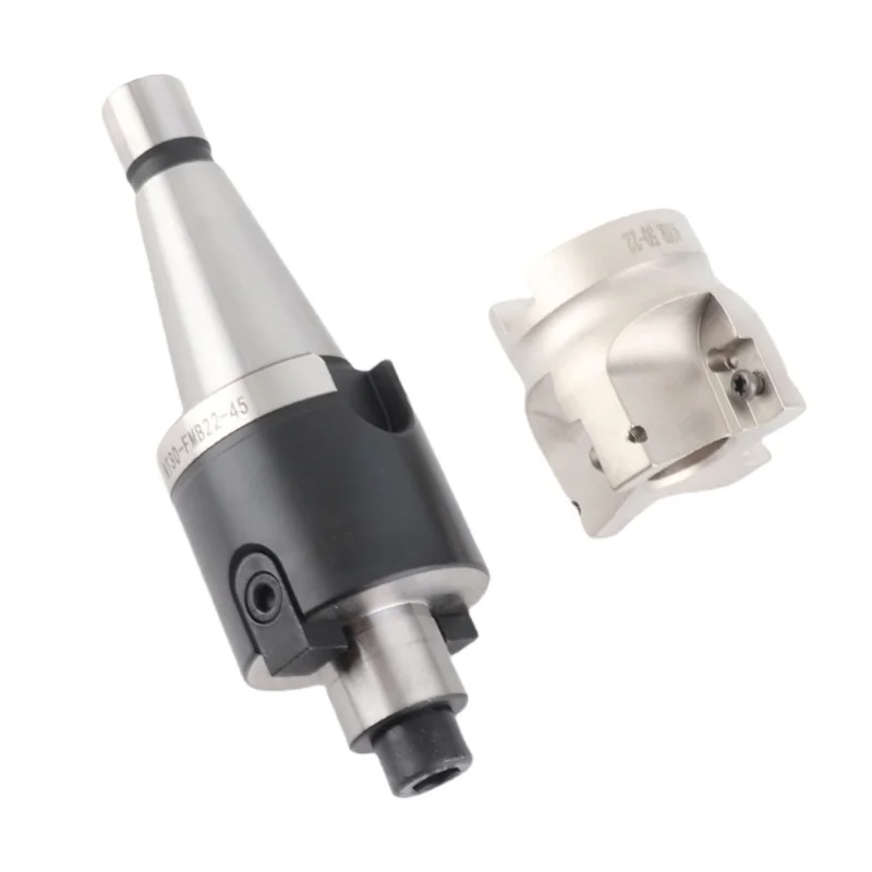 MT2 FMB27 Collet Chuck Holder BAP400R-50-22-4T Milling Cutter 1604APMT Milling Inserts