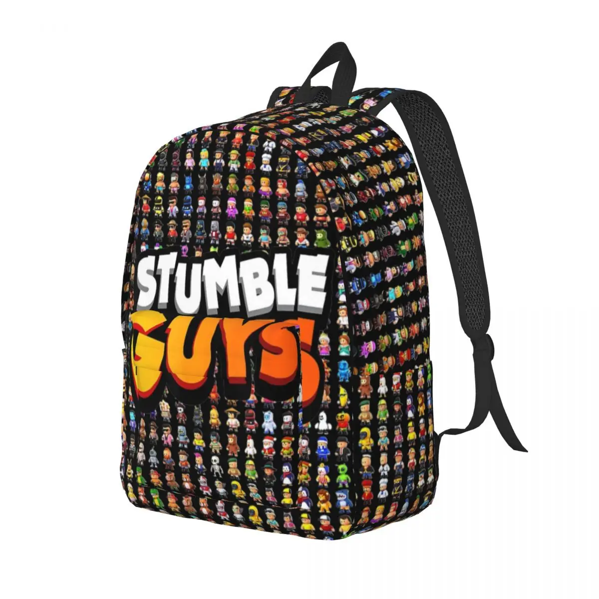 Stumble Guys Funny Game Backpack for Men Women Cool Student Business Daypack Cartoon College Shoulder Bag Sports