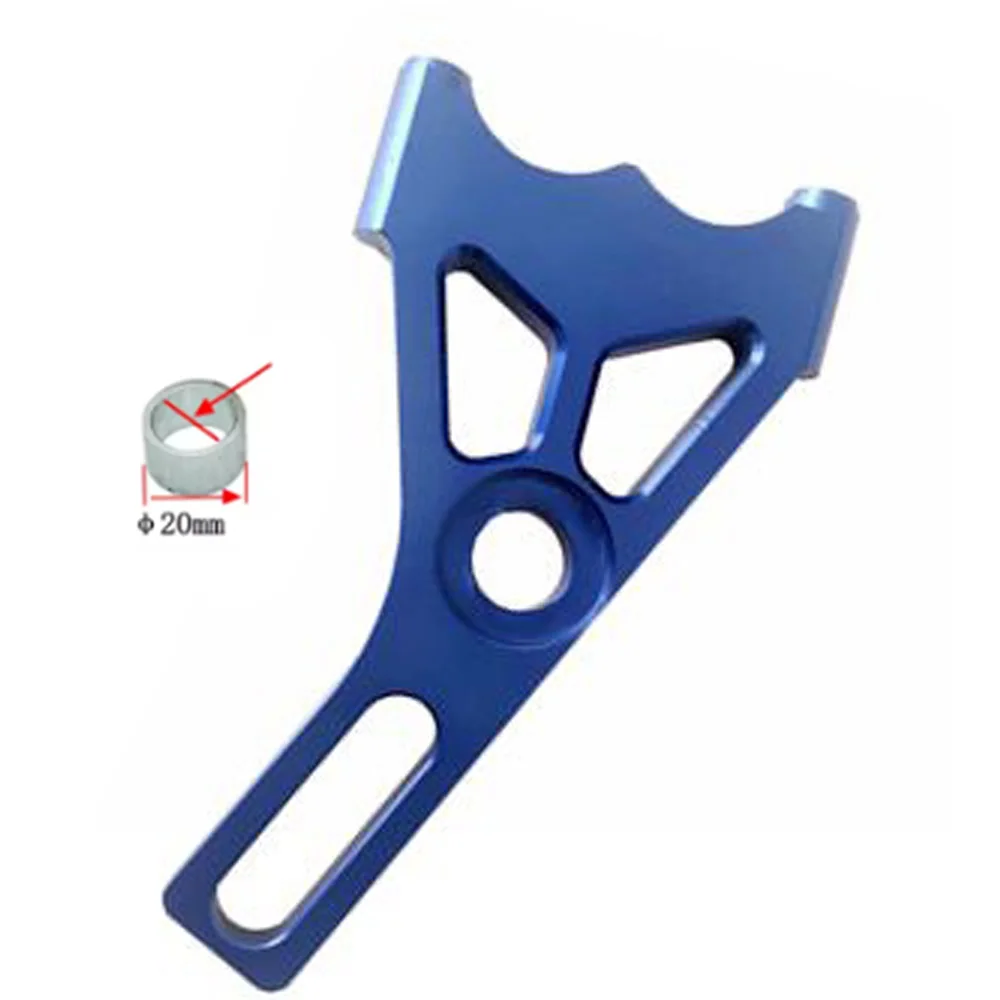 220mm Motorcycle Rear Brake Caliper Bracket Adapter 82mm Radial Brake Caliper Support For RPM Adelin Electric Scooter Brake Disc view 4