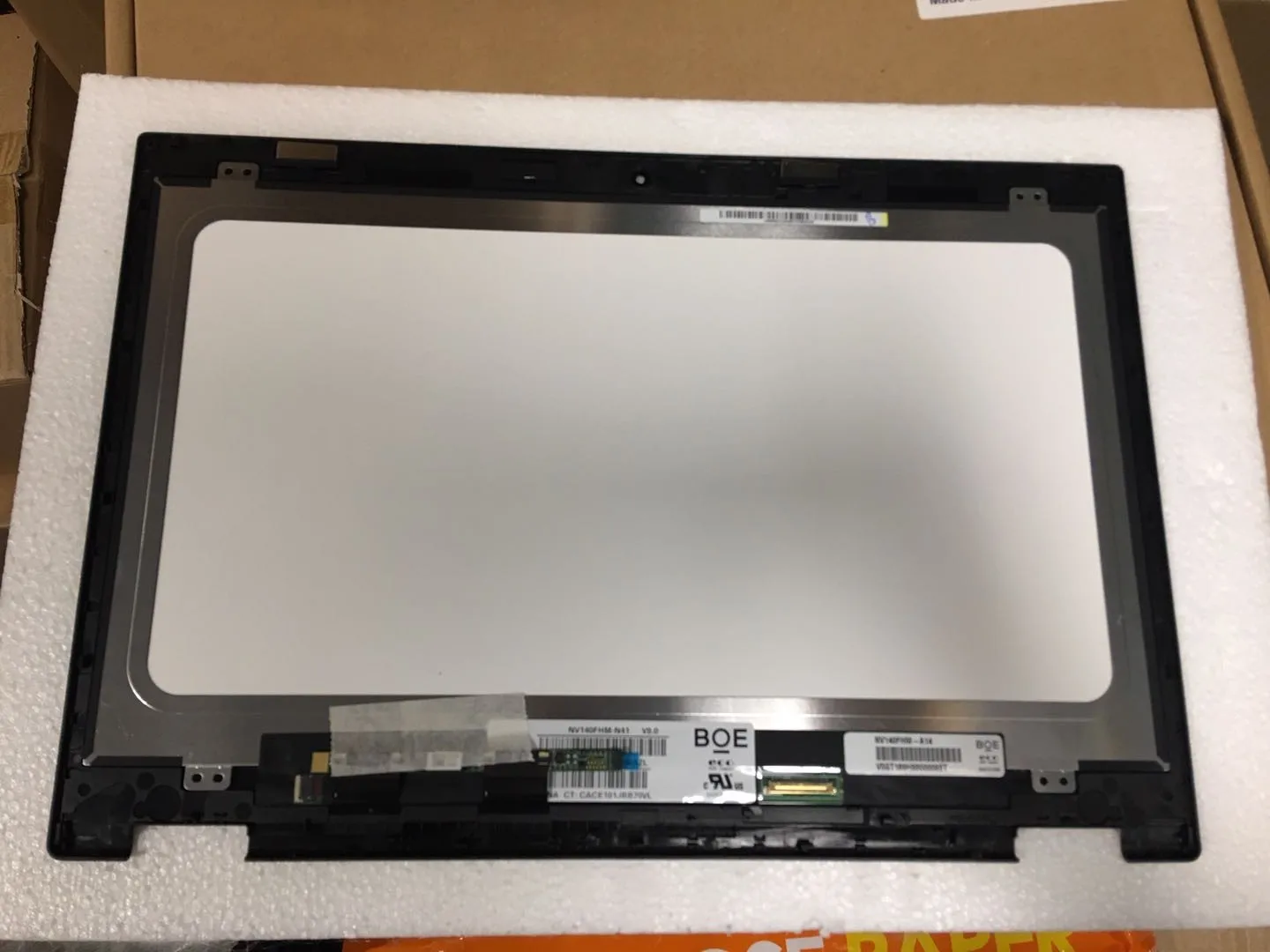 Imagem -04 - Display com Moldura para Acer Spin Tela Touch Digitizer Montagem de Led Lcd Sp31451 Sp314-52 N17w5 Novo