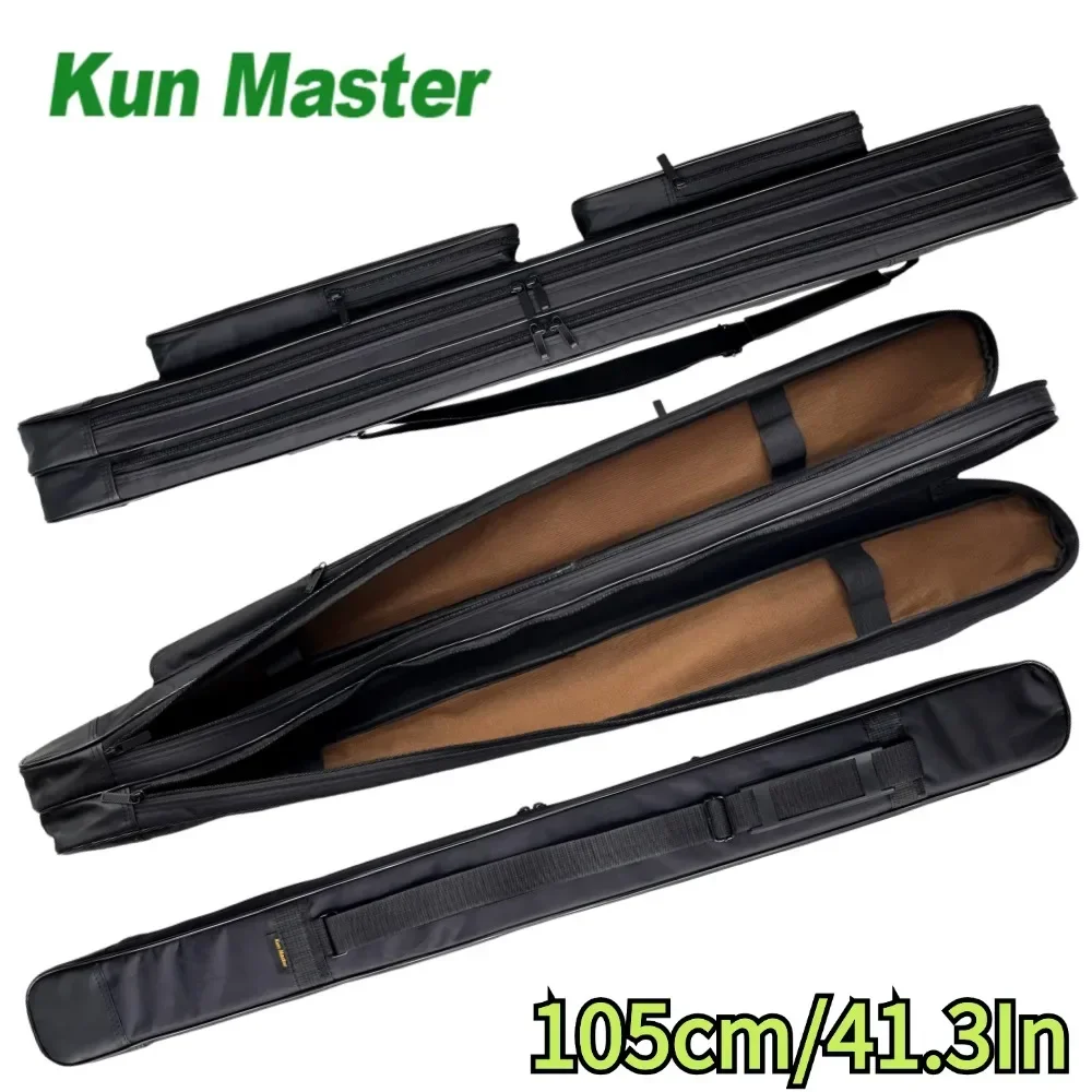 

Tai Chi Sword Bag 105cm Nylon Waterproof Fabric Kung Fu Packed 2 Swords with Shoulder Strap Martial Arts Equipment Carrying Bags