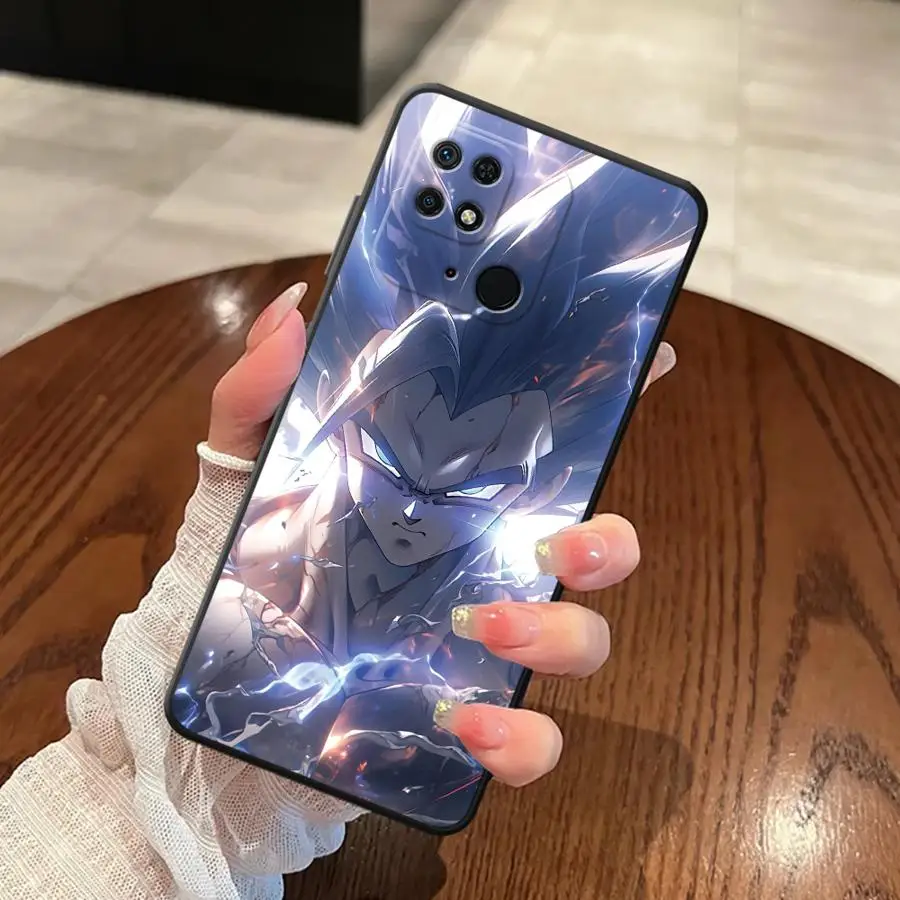 أنيمي لعبة دراغون بول الأسود لينة غطاء الهاتف الحال بالنسبة Xiaomi Redmi A1 A2 زائد 12C 14C A5 A3 13C 9 K40 K80 برو A4 10 #5